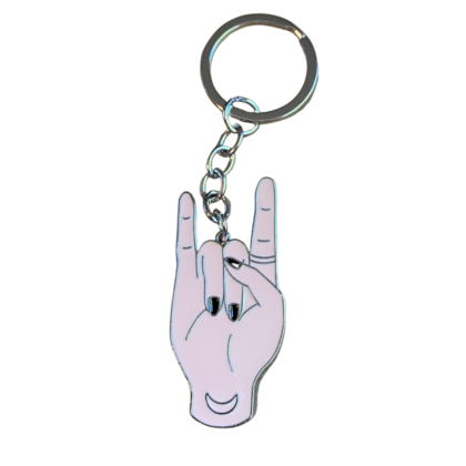 Hand Gesture 1 keychain