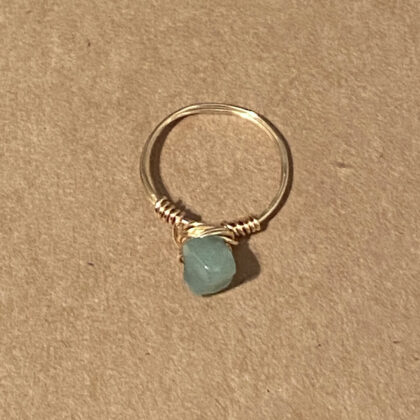 Natural Stone Ring - Aventurine