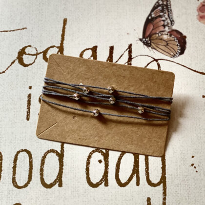 String Bracelet Blue