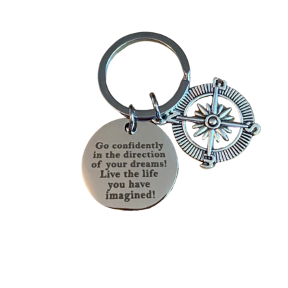 Follow your dreams keychain