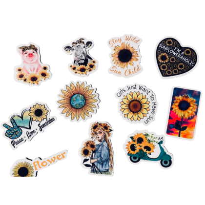 Cut Stickers/Decals - Hippie bunch